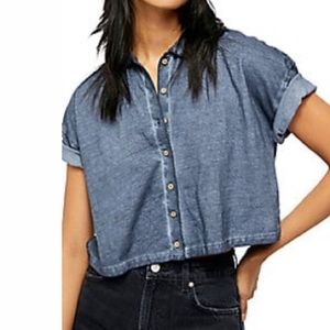 SOLD Free People Weekend Rush Crop Top